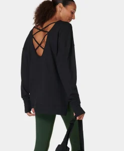 After Class Cross Back Sweatshirt-Sweaty Betty Online