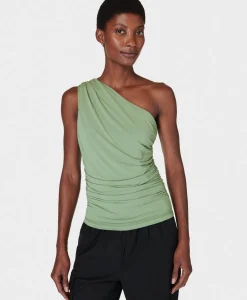 Asymmetric Gathered Bra Tank-Sweaty Betty Store