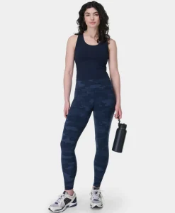 Athlete Crop Seamless Gym Tank-Sweaty Betty New