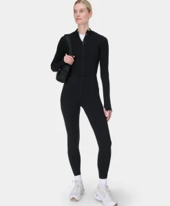 Athlete Crop Seamless Workout Zip Up-Sweaty Betty Online