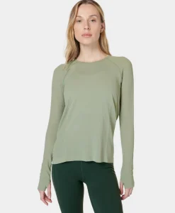 Athlete Seamless Featherweight Long Sleeve Tee-Sweaty Betty Cheap