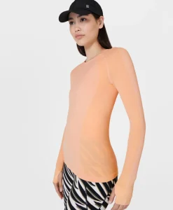 Athlete Seamless Workout Long Sleeve Top-Sweaty Betty New