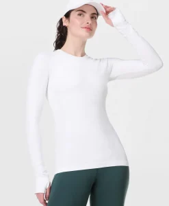 Athlete Seamless Workout Long Sleeve Top-Sweaty Betty Outlet