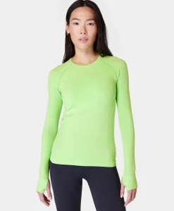 Athlete Seamless Workout Long Sleeve Top-Sweaty Betty Cheap