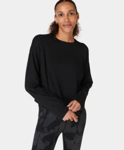Essential Crop Long Sleeve Tee-Sweaty Betty Outlet
