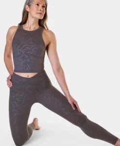 Everyday Wrap Waist Leggings Emboss-Sweaty Betty Shop