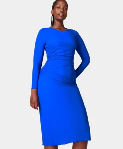 Explorer Sculpt Ruched Dress-Sweaty Betty New