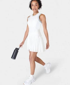 Power Ace Mix Pleat Tennis Dress-Sweaty Betty Clearance