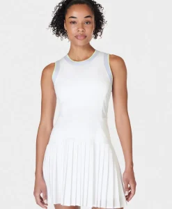 Power Ace Mix Pleat Tennis Dress-Sweaty Betty Clearance