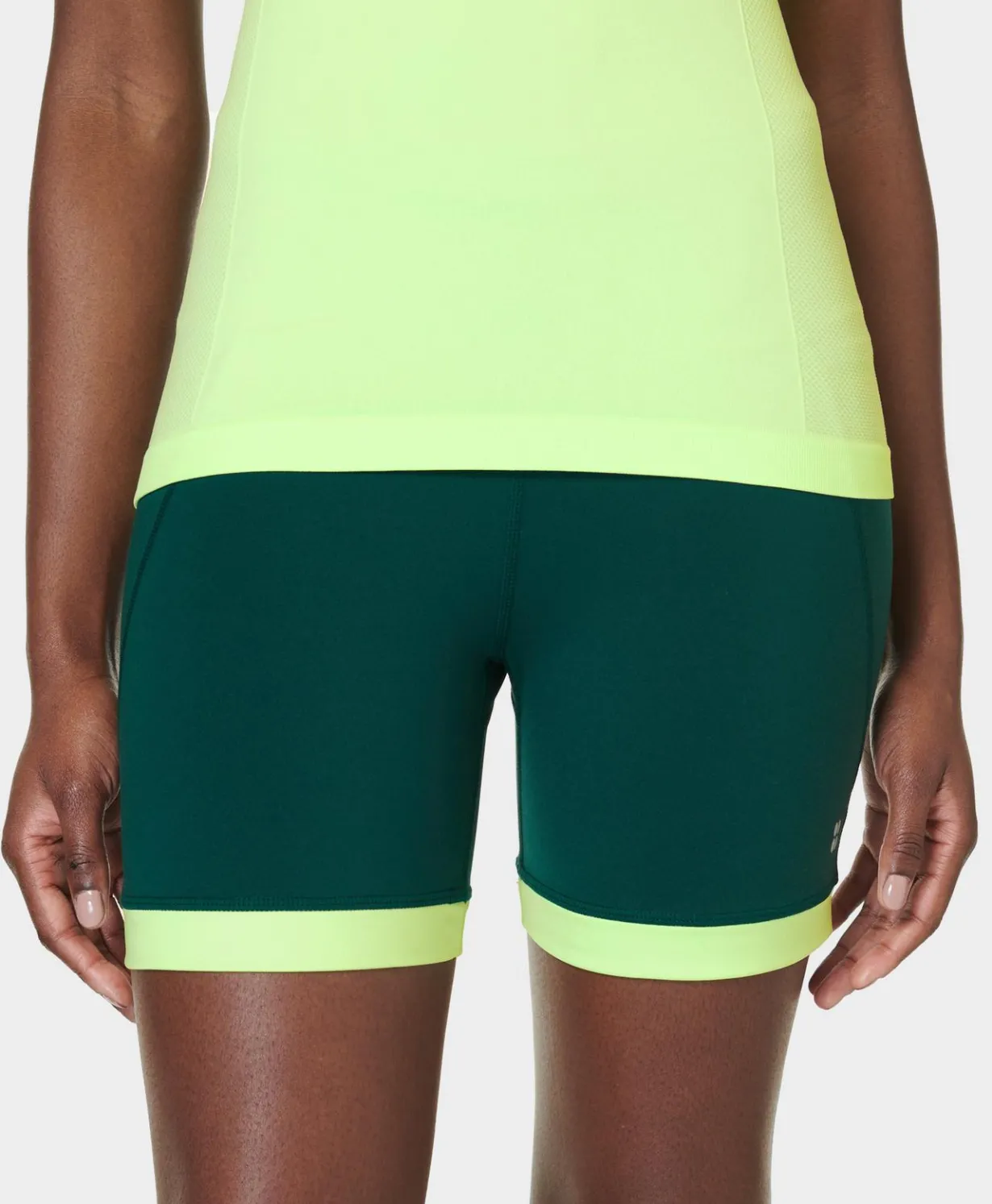 Power 6" Short Color Block-Sweaty Betty Hot