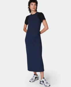 Racerblock Rib Midaxi Dress-Sweaty Betty Store