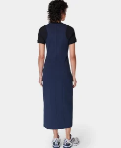 Racerblock Rib Midaxi Dress-Sweaty Betty Store