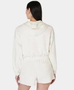 Sand Wash CloudWeight Crop Hoodie-Sweaty Betty Clearance