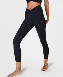Super Soft Ultra-Lite 7/8 Wrap Yoga Leggings-Sweaty Betty Clearance