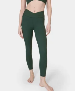 Super Soft Ultra-Lite 7/8 Wrap Yoga Leggings-Sweaty Betty Store