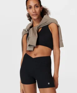 Super Soft Ultra-Lite Wrap Yoga Shorts-Sweaty Betty Cheap