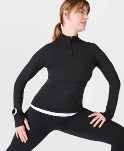 Therma Boost Running Half Zip-Sweaty Betty Hot