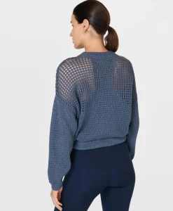 Tides High Open Weave Sweater-Sweaty Betty Flash Sale