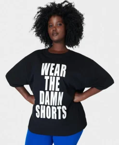 Wear The Damn Shorts Tee-Sweaty Betty Best