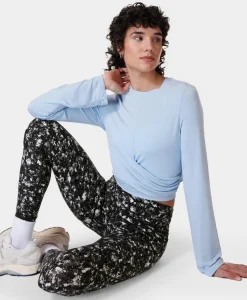 Wrap Front Long Sleeve Top-Sweaty Betty Clearance