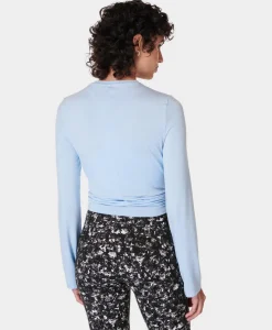 Wrap Front Long Sleeve Top-Sweaty Betty Clearance